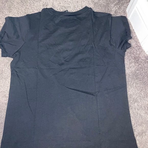 it Started With A Hi) Women's T-Shirt Funny  Black And White - Picture 5 of 5